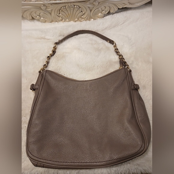 Kate Spade Taupe Leather Shoulder Bag - Picture 4 of 16
